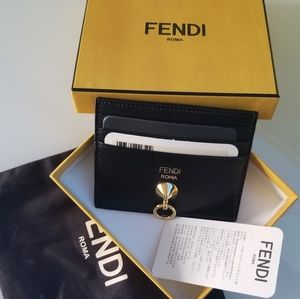 Fendi Leather Card Case